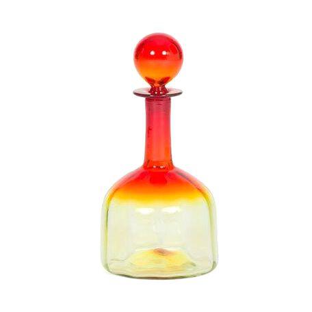 atomic orange blenko glass