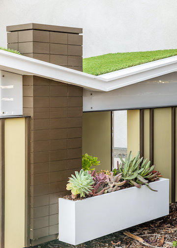 MCM dog house mutt'erfly house-detail