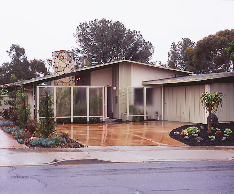Sunny San Diego S Palmer Krisel Pacifica Neighborhood Home