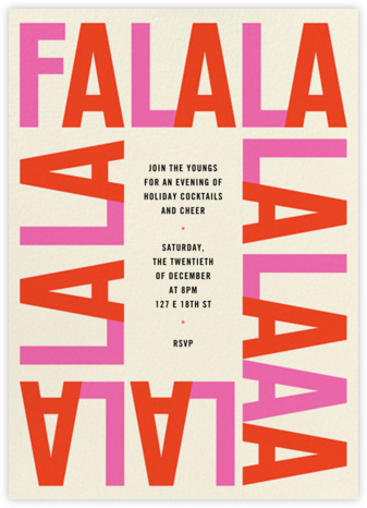 caroling classics card