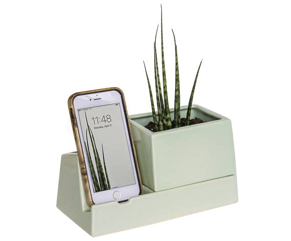 planter phone dock