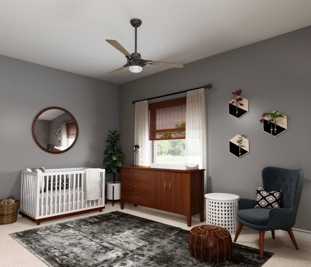 Atomic Ranch + Hunter: Sleek, midcentury-inspired ceiling fans open up design possibilities where you least expect it.