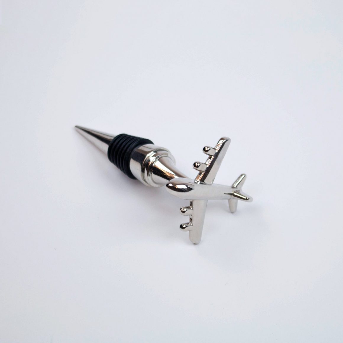 Retro airplane wine stopper Home