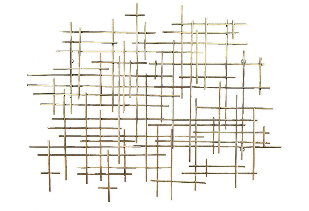 mid century modern wall scultpure