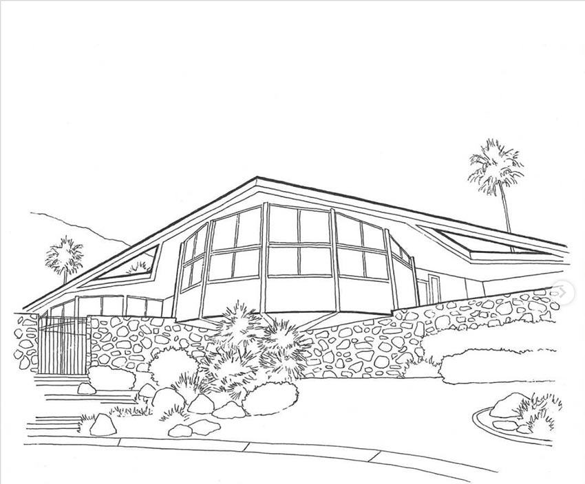 Coloring Sheet Modern House Coloring Pages - Blog Wurld Home Design Info