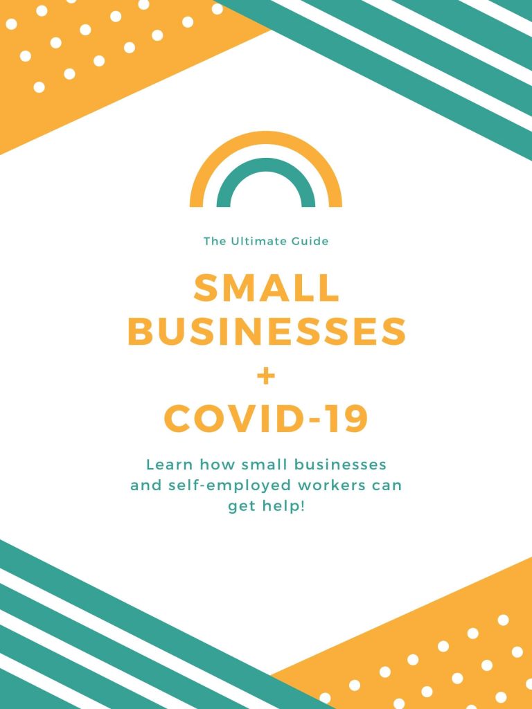 Poster for small business COVID-19 help