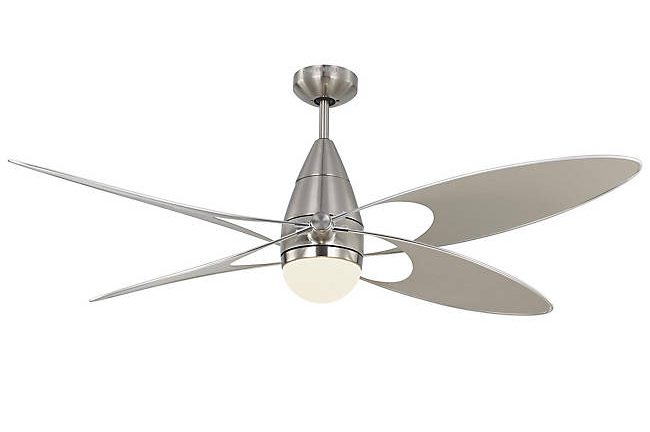 contemporary living room ceiling fan