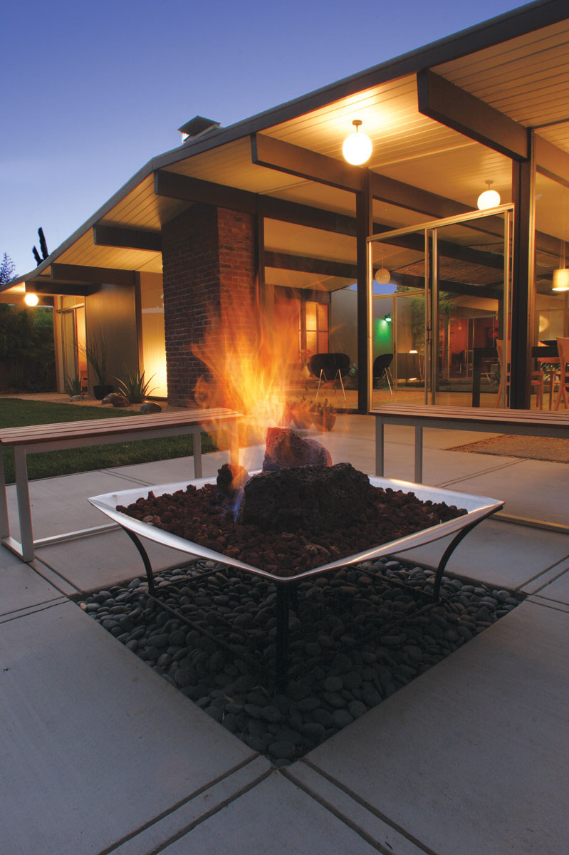Modern Fire Pit The Upgrade Your, Mid Century Fire Pit