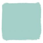 A cool turquoise shade of paint found on Palm Springs' doors.