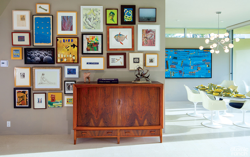 Get the Look Your Very Own Mid Century Modern Gallery Wall