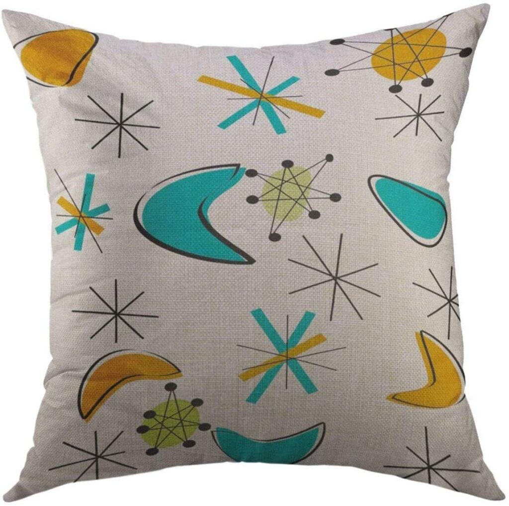 6 Mid Century Modern Throw Pillows From Amazon