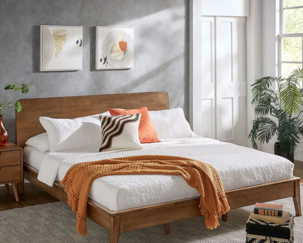 7 Mid Century Modern Bed Frames For, Mid Century Full Bed Frame