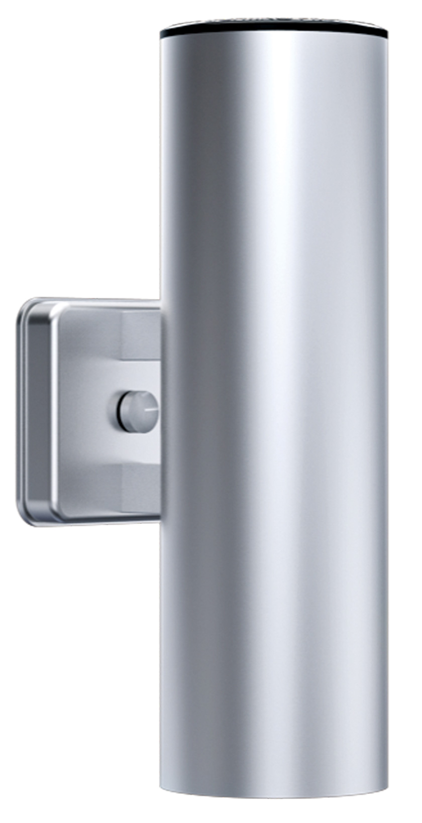 aluminum cylinder exterior wall light