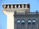 Parkade sign