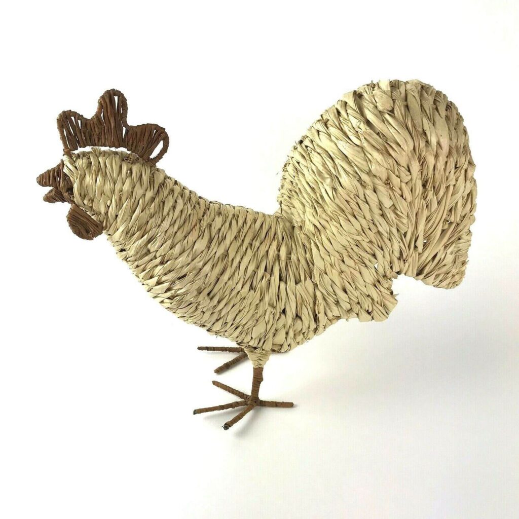 Wicker rooster