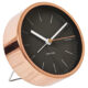 copper minimalist alarm clock