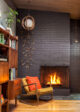 seattle living room reading nook by fireplace