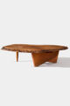 Conoid wood coffee table