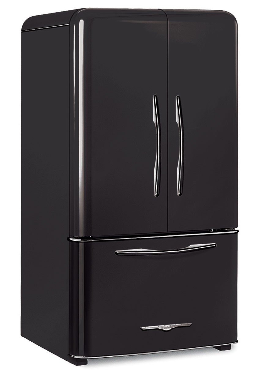 black french door refrigerator