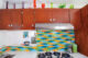 Palm Springs Wexler colorful kitchen backsplash
