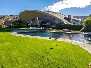 John Lautner Bob Hope House John Lautner's Concrete Domed Elrod House