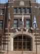 Exterior shot of the Chicago Military Academy at Bronzeville