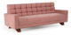 Sussex velvet sofa in blush