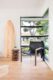 reading nook in renovated Newport Beach home