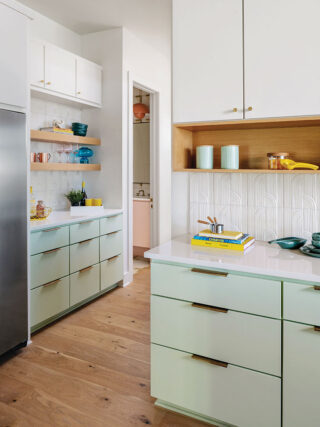 Retracing Mid Century: Project House Austin's Kitchen and Dining Room ...