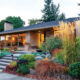 exterior of mid century modern home