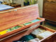 mid century modern cedar chest for mid mod spring cleaning