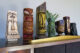 Tiki mug collection with vintage and mass-produced pieces