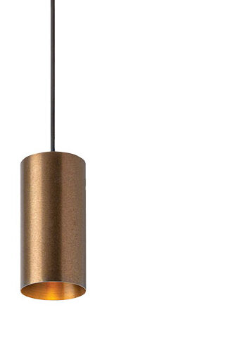 Minude drop pendant light in Anodized Bronze