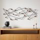 Abstract iron wall art