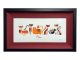 Cocktail Cats III framed print