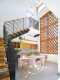 dining room in architect's Austin home