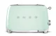 smeg toaster in mint green