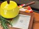 retro fondue pot with teak warmer fall hosting idea