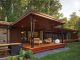 Maryland home porch extends the home