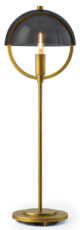 modern black and gold floor lamp