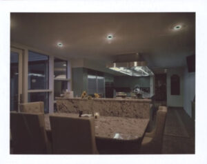 marble countertop in designer adrian pearsall's kitchen