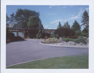 exterior of adrian pearsall's pennsylvania home