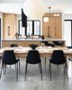 sleek minimalist kitchen