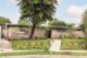 exterior view of Plummer House with concrete blocks