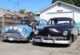 Lisa Rathbone with classic cars