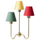 multi colored table lamp