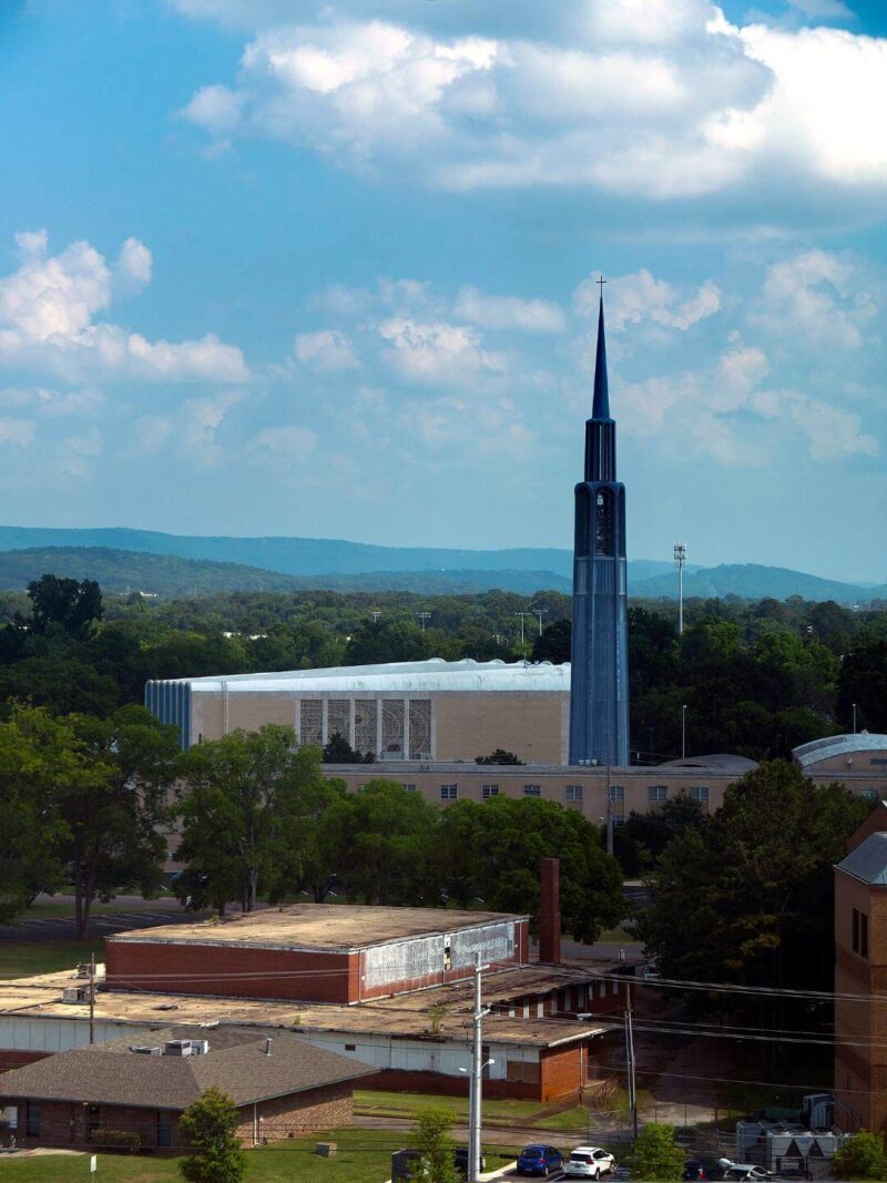 The Cosmic Grandeur of the First Baptist Church of Huntsville, AL Atomic Ranch