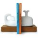 menagerie whale bookends Jonathan Adler