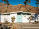 Palm Springs Butterfly home with blue door