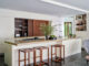 kitchen displaying warm modernism design of Celeste Robbins